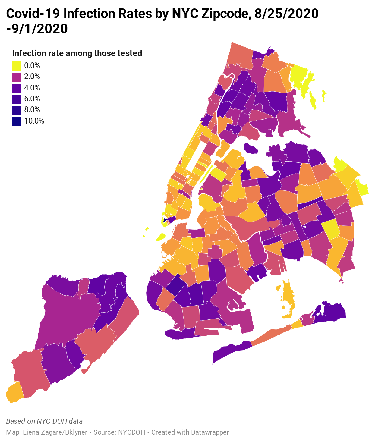 Data Check: Recent COVID-19 Infection Rates Vary Widely By Neighborhood