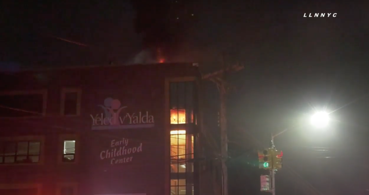 Fire Rips Through Canarsie School