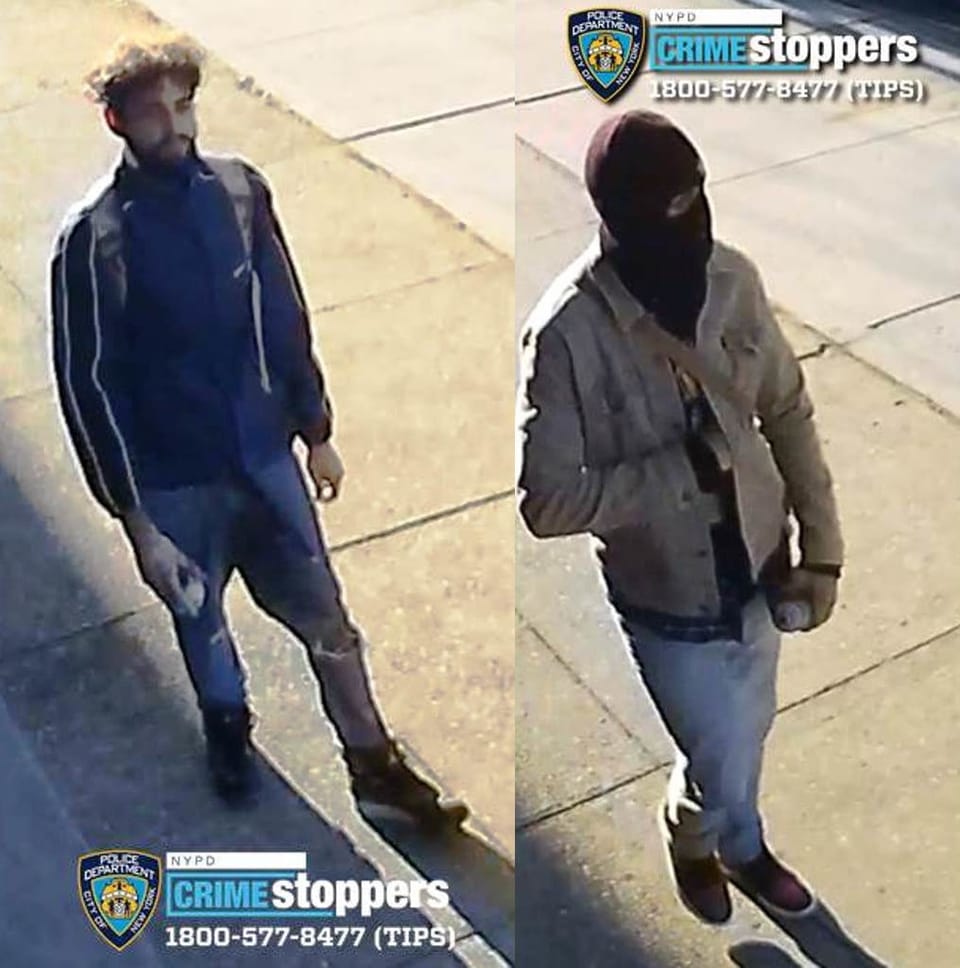 Two Men Wanted For Spray Painting Anti-Semitic Graffiti