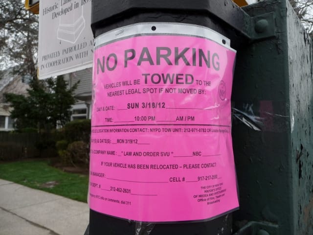 Law & Order Filming Monday