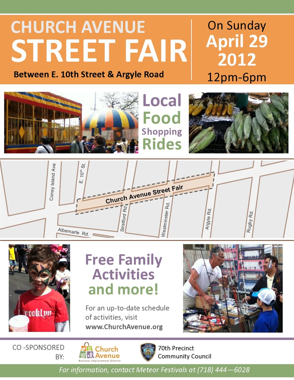 Church Avenue Street Fair Is on Sunday, April 29