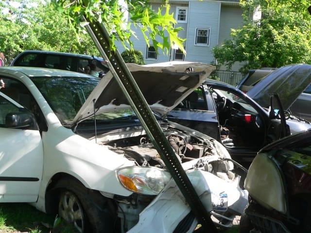 Car Accident on Beverley Injures Cyclist