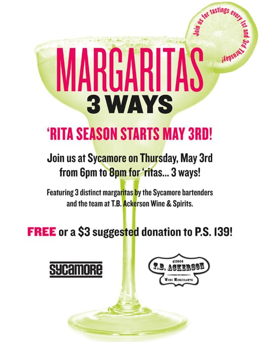 Drink a Margarita to Support PS 139