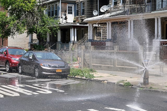 Open Hydrant on Westminster