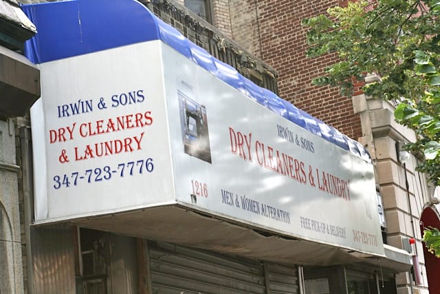 Irwin & Sons Dry Cleaners Is Closed