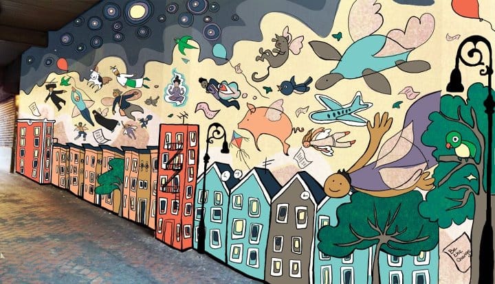 Help Paint the Winning Mural in Newkirk Plaza Passageway