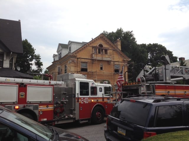 House Fire on Rugby