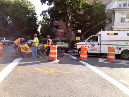 Emergency Sewer Repair on East 17th and Newkirk Avenue