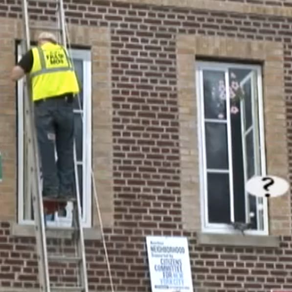 Trompe L’oeil Adorns Yeshiva’s Boarded Windows on Chester Ave