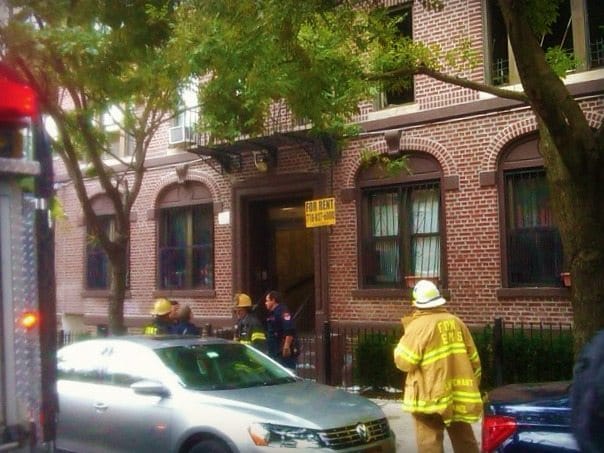 Apartment Fire on 16th Street Between 4th and 5th Aves