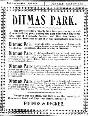 How to Sell Brooklyn Real Estate in 1900