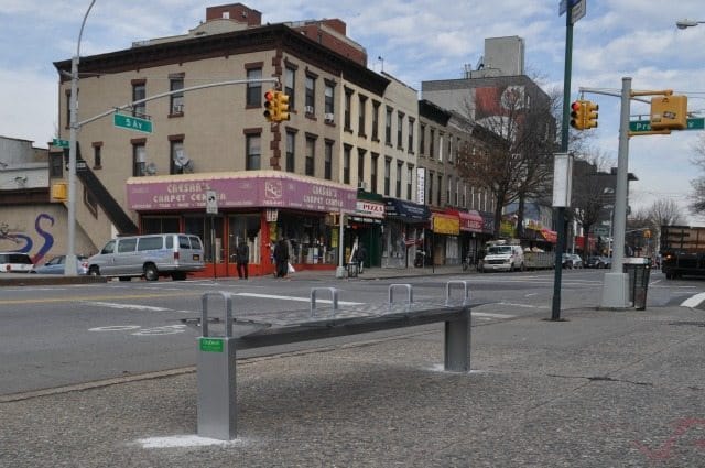 New Benches Along B63 Route