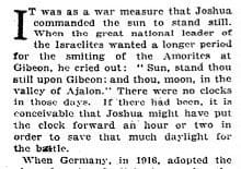 History at Home: Daylight Saving Edition