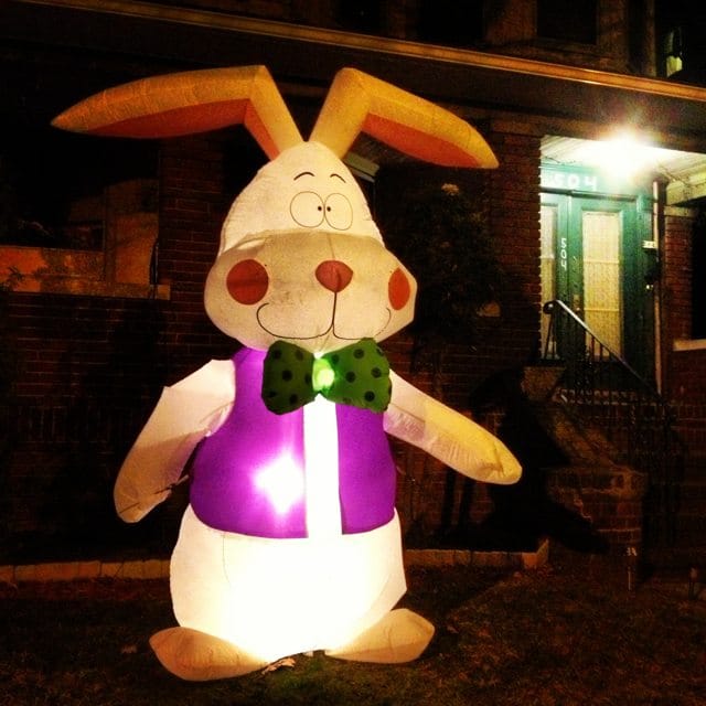 Easter Bunny Spotted on Marlborough