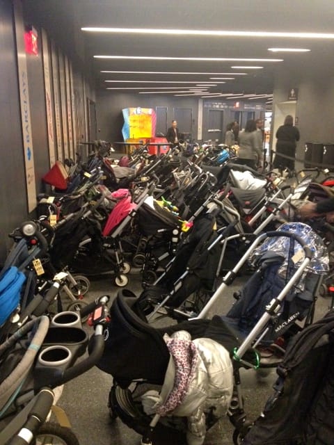 Photo of the Day: Overflow Stroller Parking