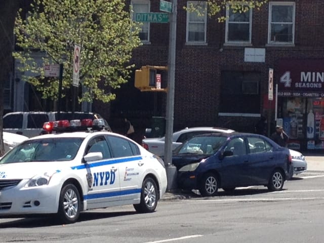 Car Crash On Coney Island Ave. & Ditmas Ave. Sends One To Hospital