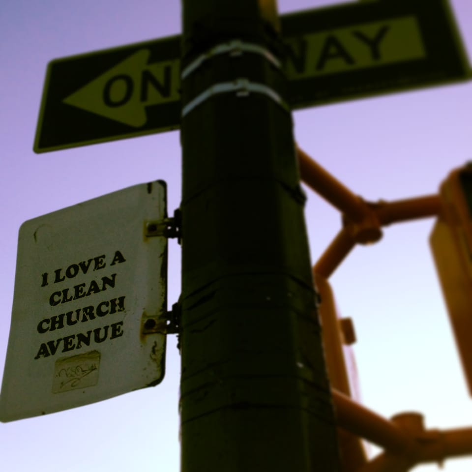 Photo of the Day: I Love a Clean Church Avenue