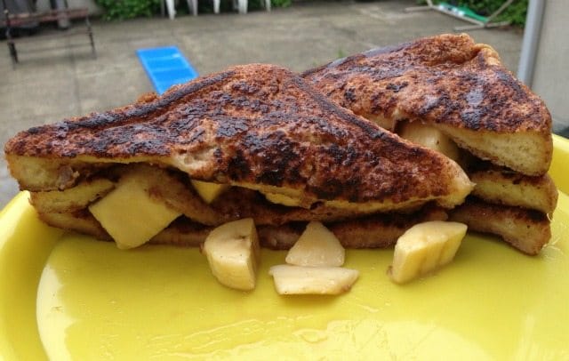 First Bite At BaBa’s Deli: Banana Caramel French Toast