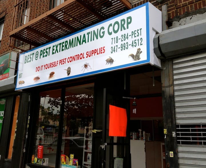 Best @ Pest Exterminating Opens At Coney Island Avenue & Turner Place