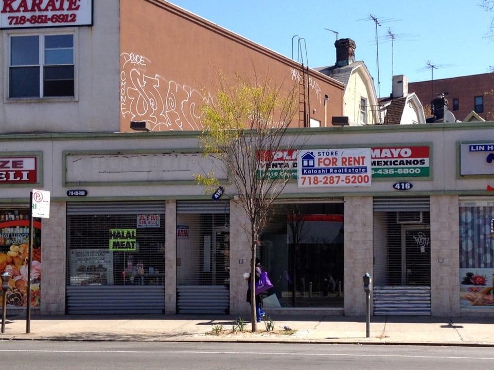 Storefront Space For Rent On Church Avenue