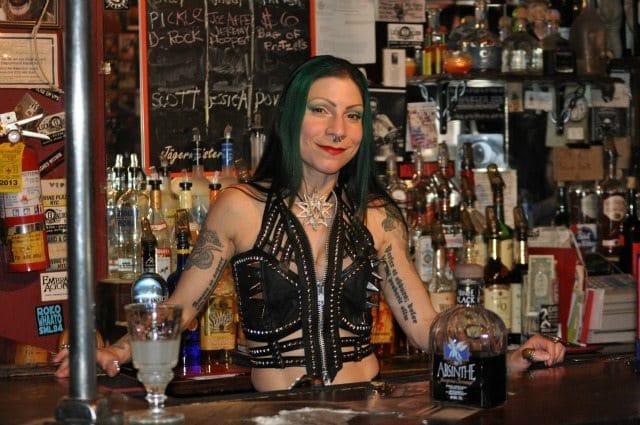 Bar Talk: Releasing The Green Fairy At Lucky 13 Saloon