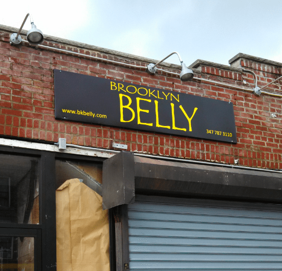 The Brooklyn Belly Sign Is Up!