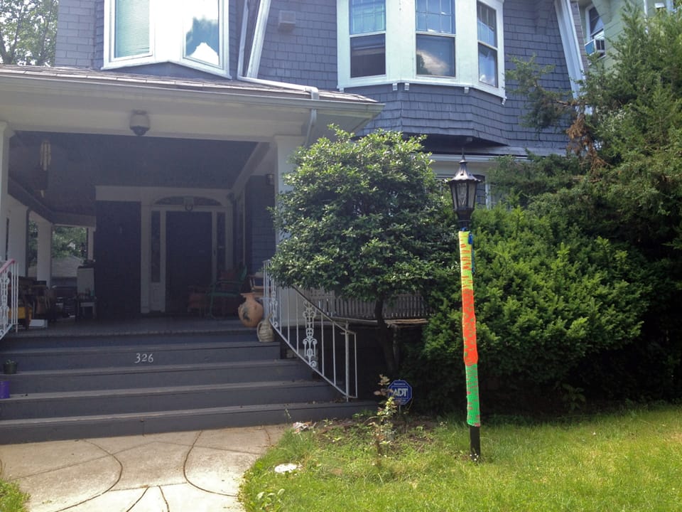 Yarn Bombs On East 17th Street