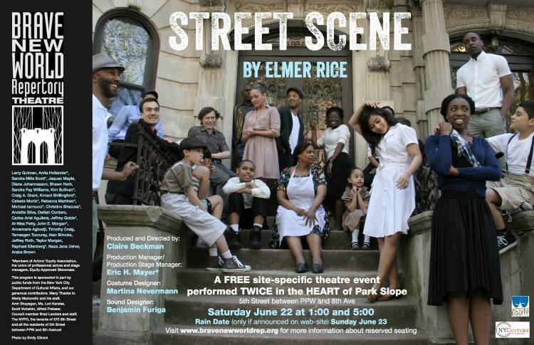 See A Free Play Performed On A Park Slope Street This Saturday