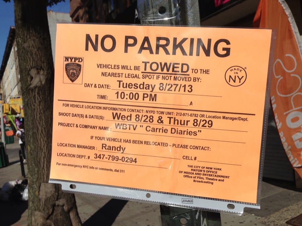 Move Those Cars: Carrie Diaries Shoots On 5th Ave This Week