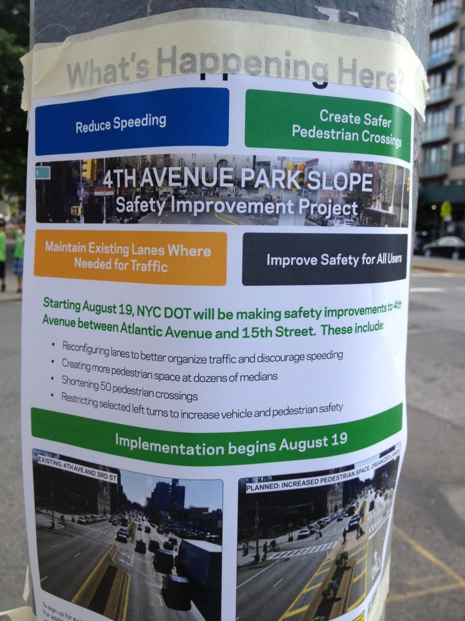 4th Avenue Safety Improvements Begin August 19