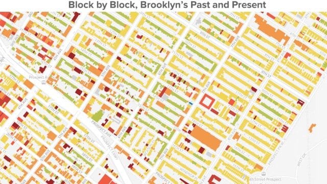 New Map Plots Construction Dates Of Brooklyn Buildings