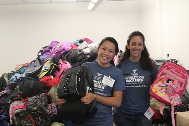 Donate A Bag Of School Supplies For Operation Backpack At Duane Reade