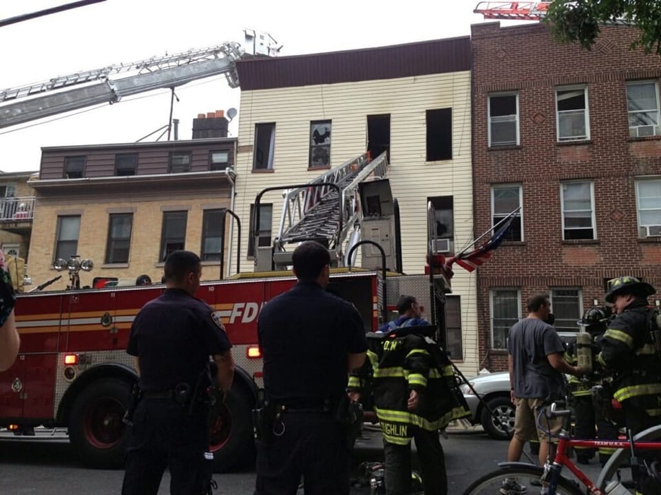 Two-Alarm Fire Damages Two Buildings On 18th Street