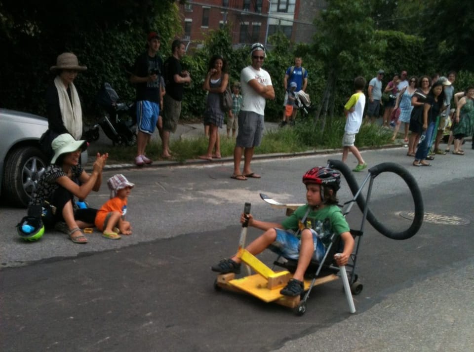 Racers Hit The Streets For The Open Source Soap Box Derby