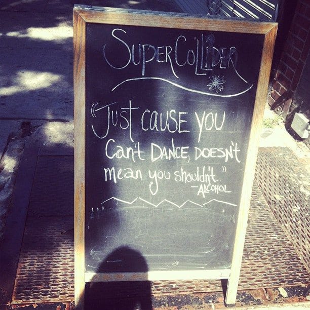 Photo Of The Day: Advice From Alcohol