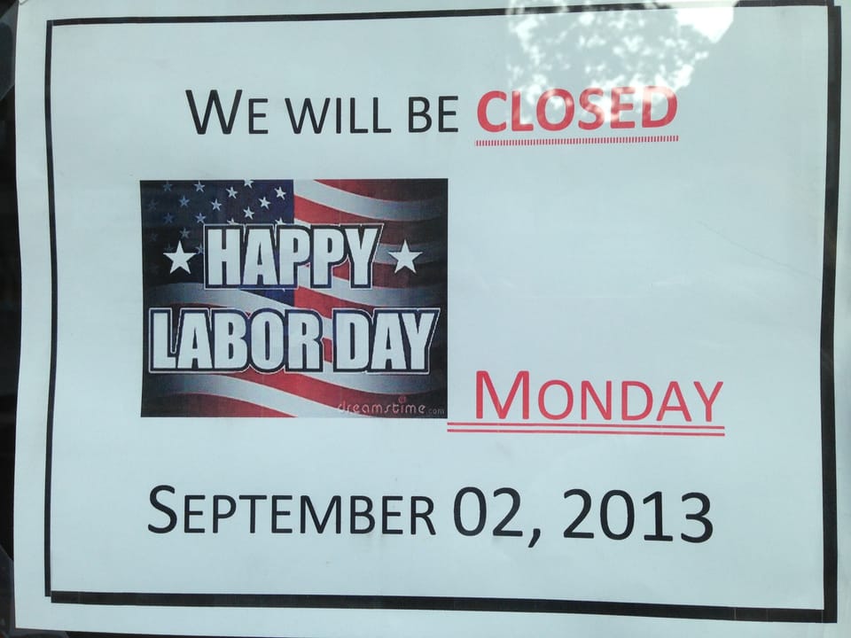 Happy Labor Day