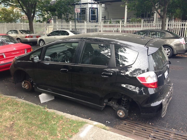 More Rims Stolen, This Time On Rugby