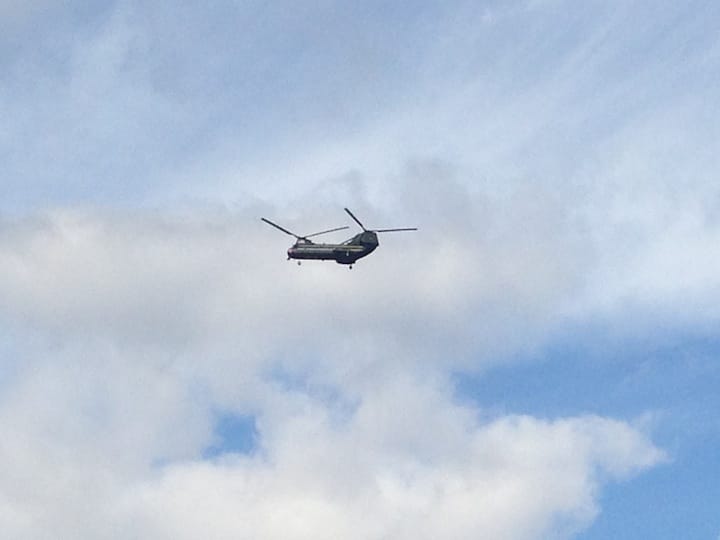 Pictures From President Obama’s Visit To Prospect Park