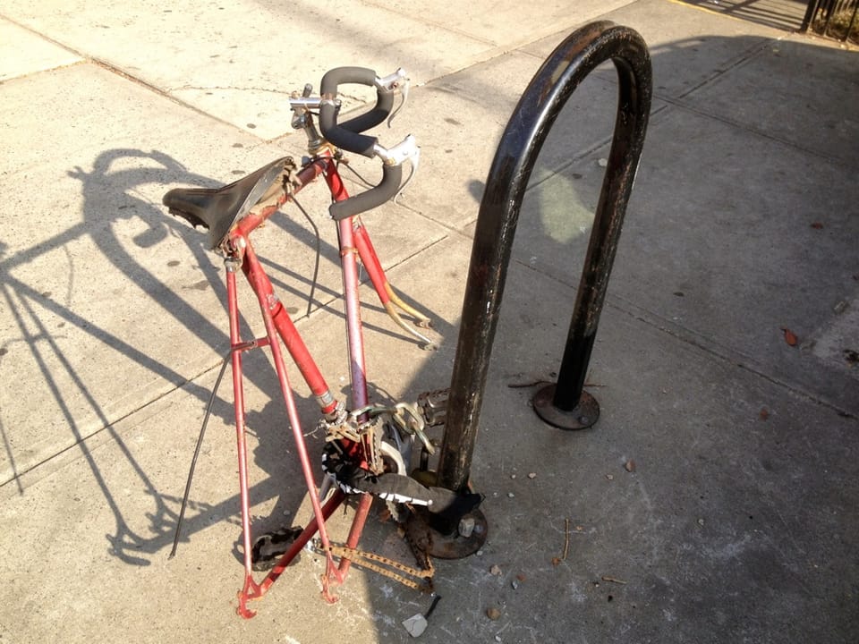 Abandoned Bike Finally Removed, But…