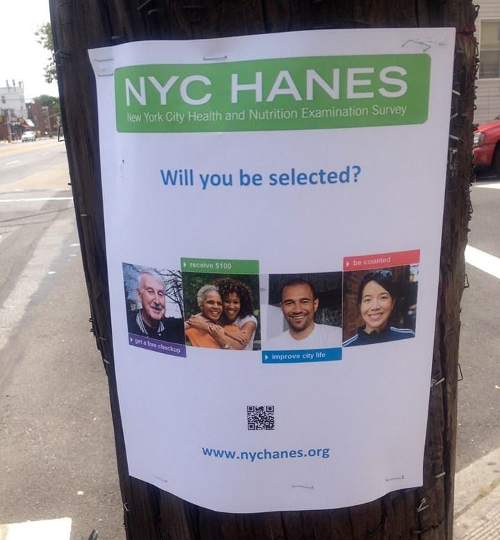 NYC Health Survey May Pick You