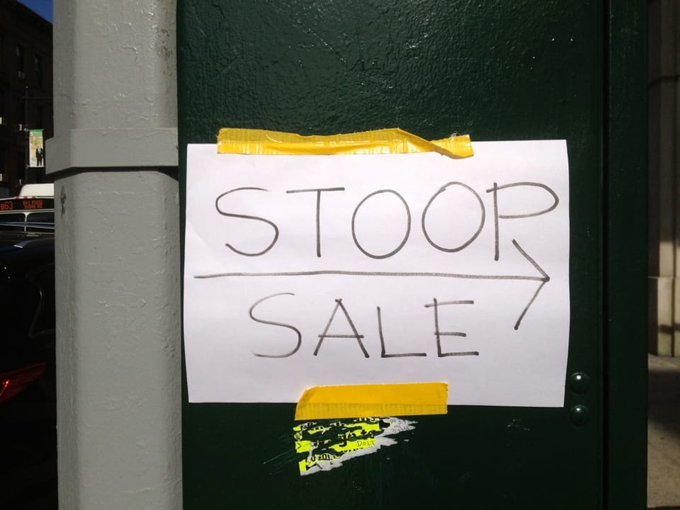 Park Slope Stoop Sales: October 19-20