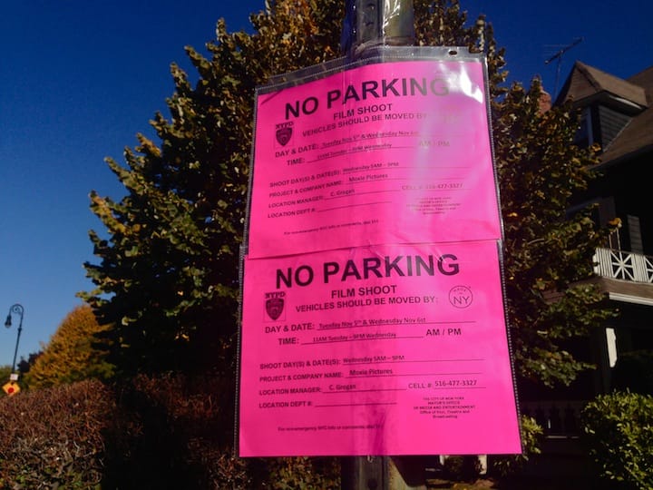 Commercial Shoot Disrupts Parking On Stratford & Westminster Tomorrow & Wednesday