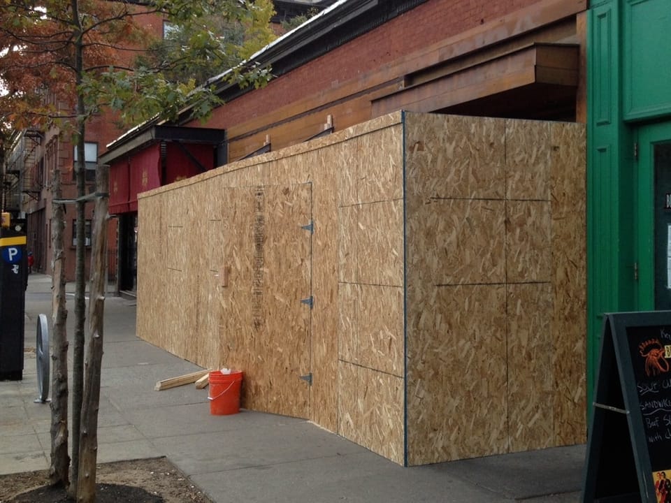 Construction Fence Goes Up At Future Calexico Space