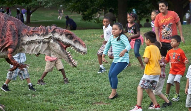 Improv Everywhere Brings Jurassic Park To Life In Prospect Park