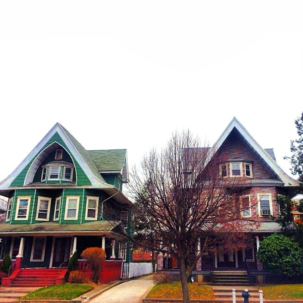 Pillars & Pointed Roofs