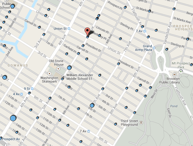 New Map Plots Crime Around The City, But Doesn’t Get Specific