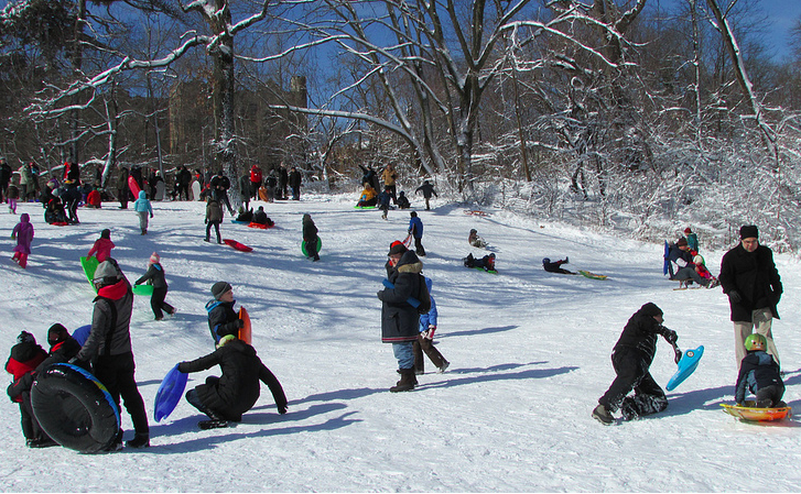 Sledding, Hot Cocoa, Snowball Fights & More At Prospect Park’s Snow Day On Saturday