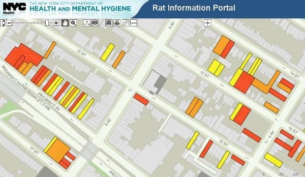 Find Vermin Hot Spots With City’s New Rat Information Portal