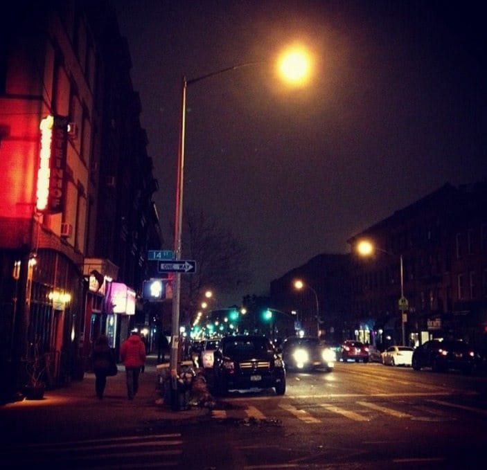 Photo Of The Day: Misty Night On 7th Avenue