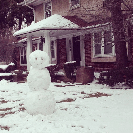 Sunday Snowman